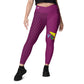 Eagle CVI Crossover leggings with pockets Eggplant