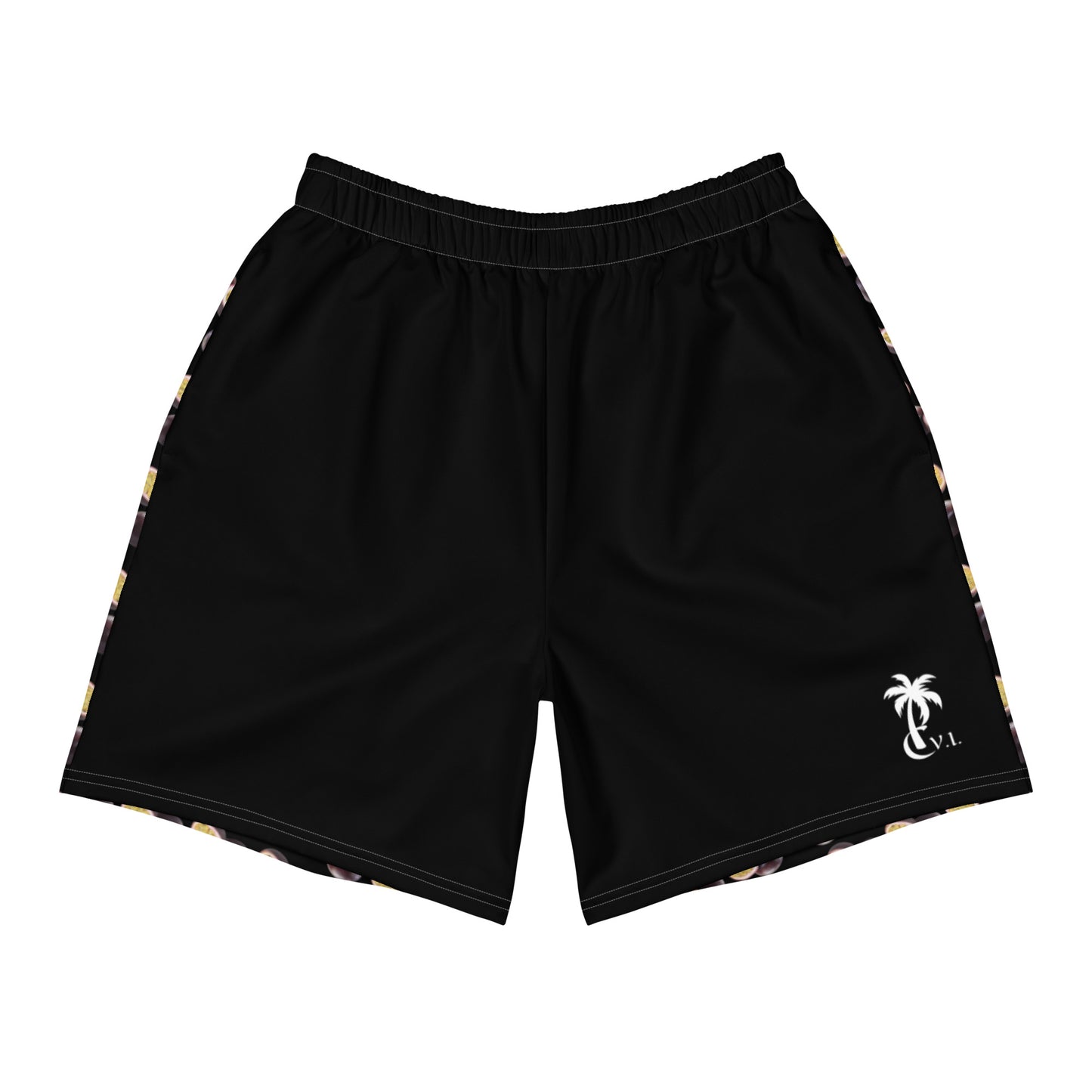 Unisex Athletic Shorts Blk