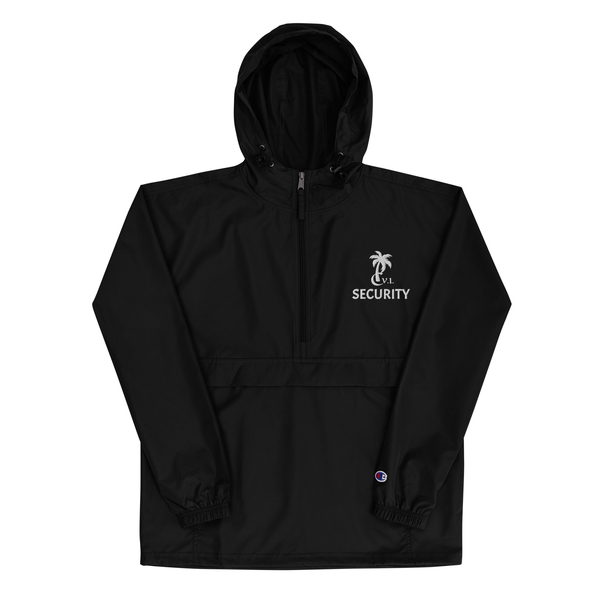 Security Embroidered Champion Packable Jacket
