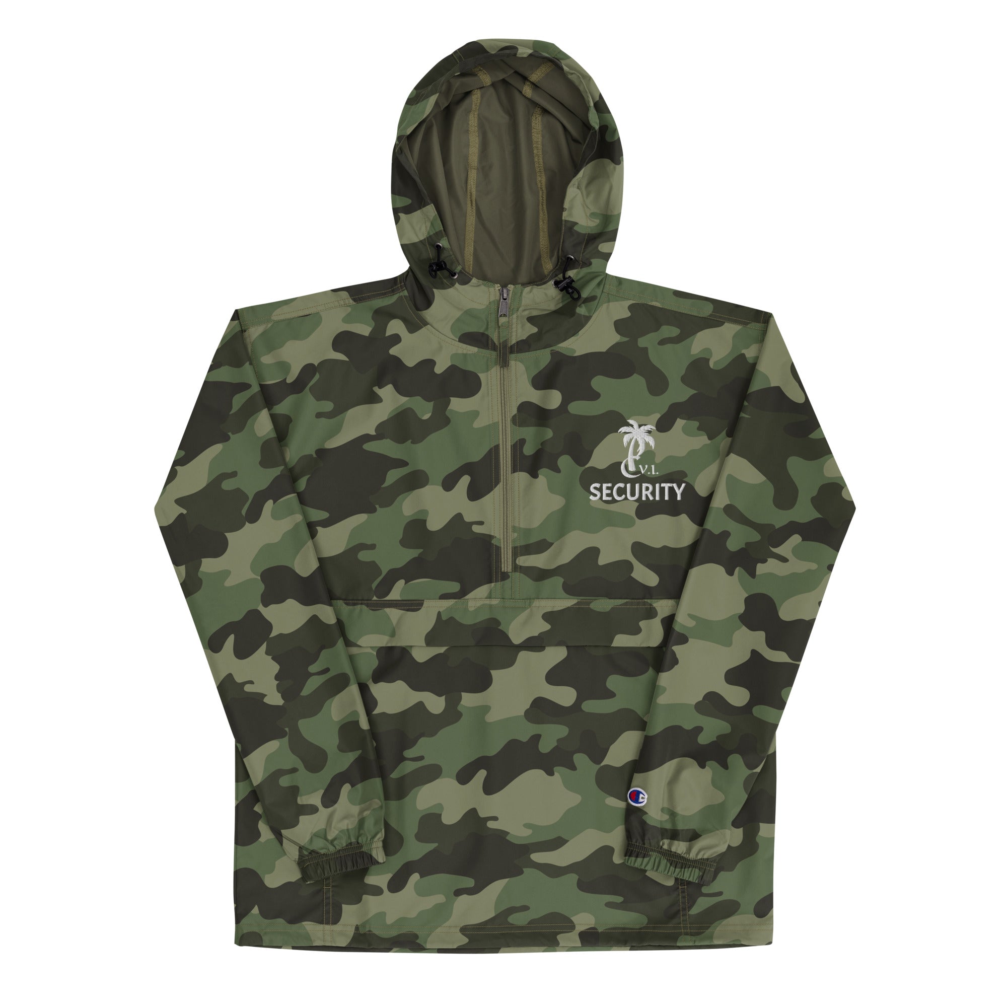 Security Embroidered Champion Packable Jacket
