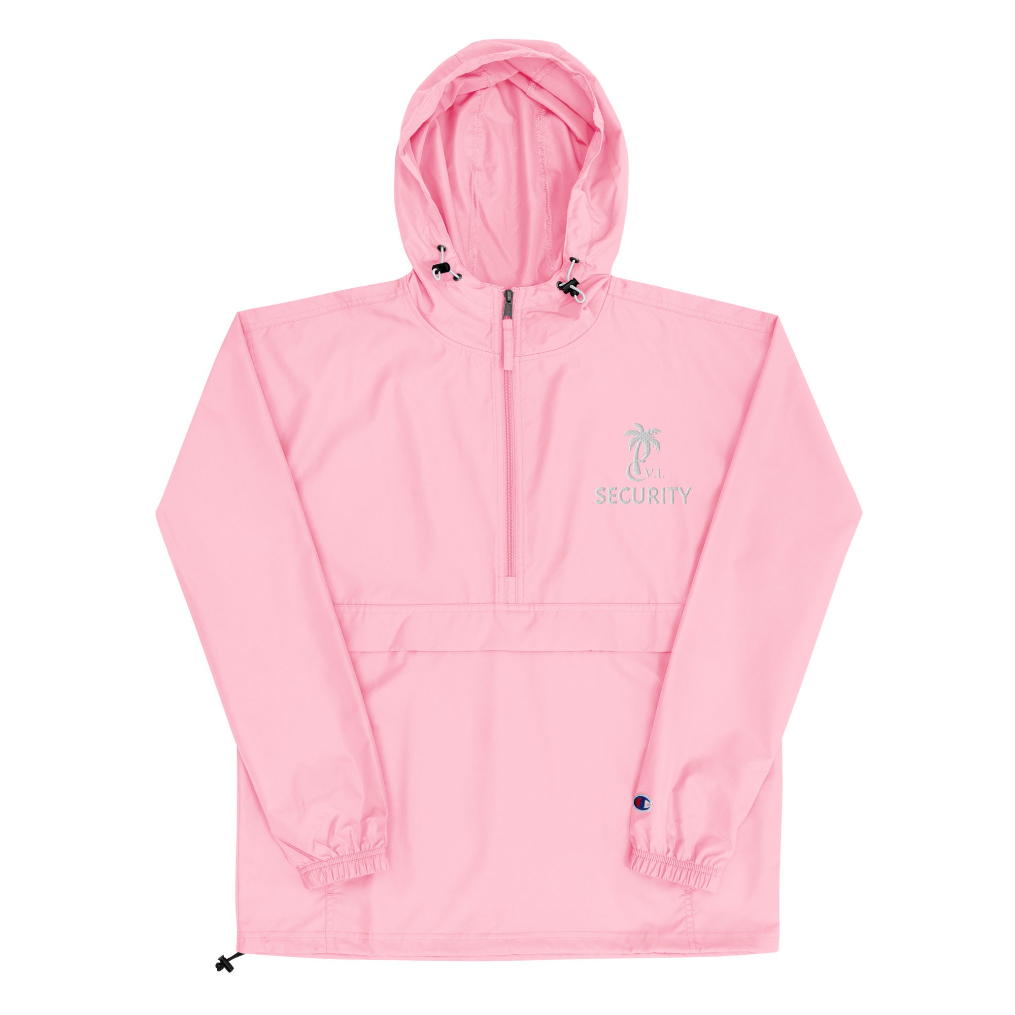 Security Embroidered Champion Packable Jacket