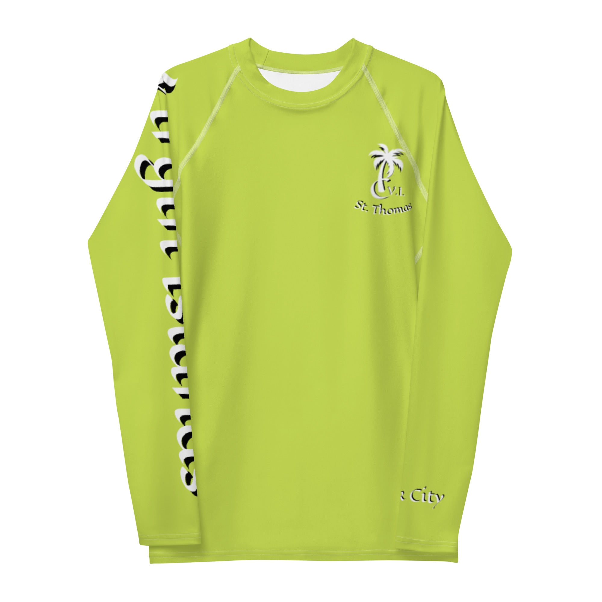 Eagle Rash Guard Lime (unisex)