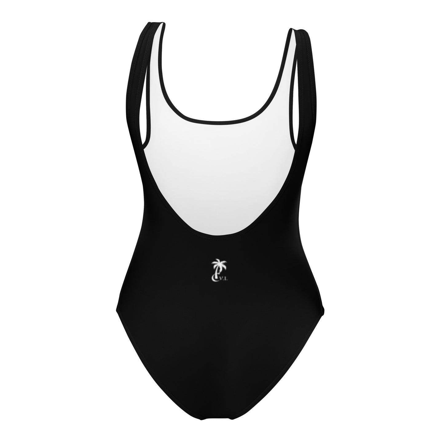 Plantain One-Piece Ladies Swim Black