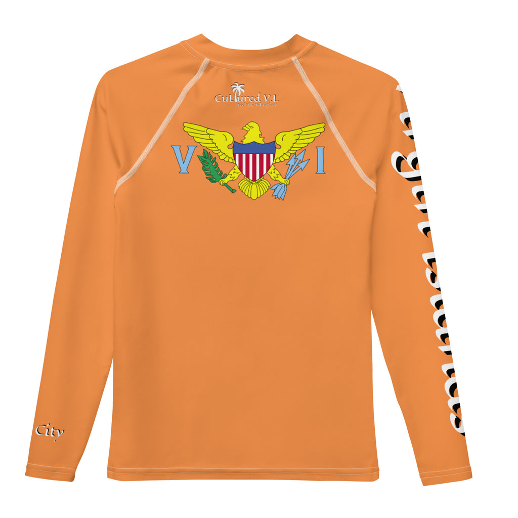 Youth C V.I. Rash Guard Mango