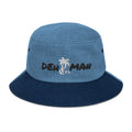 Deh Man Denim bucket hat